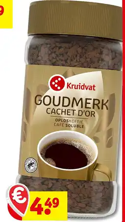 Kruidvat Kruidvat Goudmerk Oploskoffie aanbieding