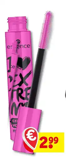 Kruidvat Essence I Love Crazy Volume Black Mascara aanbieding