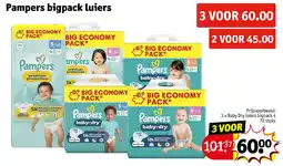 Kruidvat Pampers bigpack luiers aanbieding
