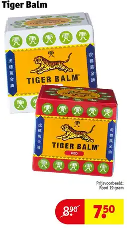 Kruidvat Tiger Balm aanbieding
