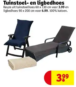 Kruidvat Tuinstoel- en ligbedhoes aanbieding