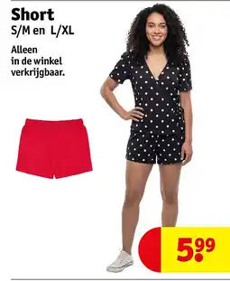 Kruidvat Short aanbieding