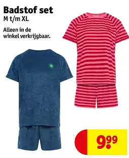 Kruidvat Badstof set aanbieding
