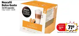 Kruidvat Nescafé Dolce Gusto aanbieding