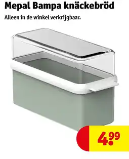 Kruidvat Mepal Bampa knäckebröd aanbieding