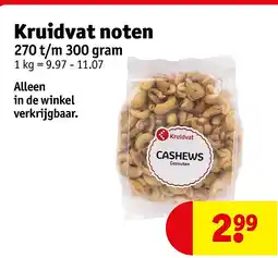 Kruidvat Kruidvat noten aanbieding