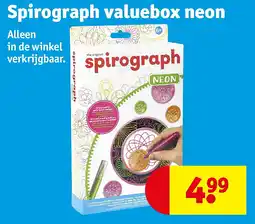 Kruidvat Spirograph valuebox neon aanbieding