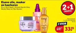 Kruidvat Elseve olie, masker en haarkuren aanbieding