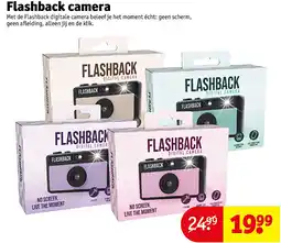Kruidvat Flashback camera aanbieding