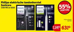 Kruidvat Philips elektrische tandenborstel Sonicare aanbieding