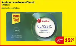 Kruidvat Kruidvat condooms Classic aanbieding