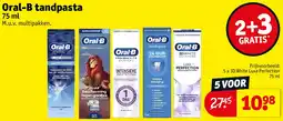 Kruidvat Oral-B tandpasta aanbieding