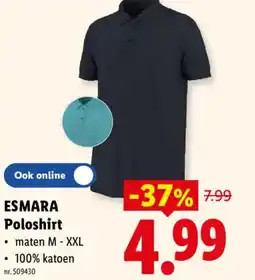 Lidl Esmara poloshirt aanbieding
