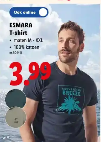 Lidl Esmara t-shirt aanbieding