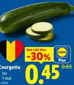 Lidl Courgette aanbieding
