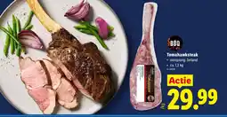 Lidl Tomahawksteak aanbieding