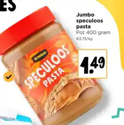 Jumbo Jumbo speculoos pasta aanbieding