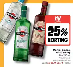 Jumbo Martini bianco, rosso en dry aanbieding