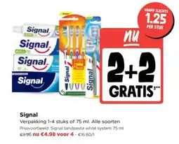 Jumbo Signal aanbieding