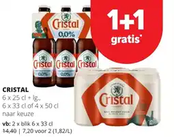 Eurospar Cristal aanbieding