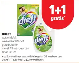 Eurospar Dreft aanbieding