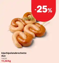 Eurospar Kipchipolatabrochette duo aanbieding