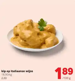 Eurospar Kip op Italiaanse wijze aanbieding