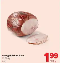Eurospar Ovengebakken ham aanbieding