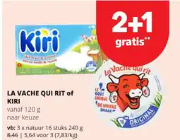 Eurospar La Vache Qui Rit of Kiri aanbieding
