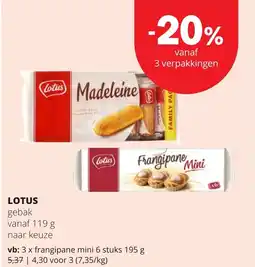 Eurospar Lotus aanbieding