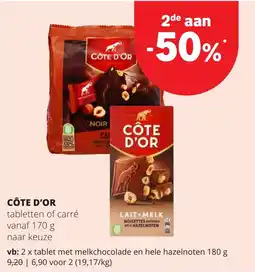 Eurospar Côten D'or aanbieding