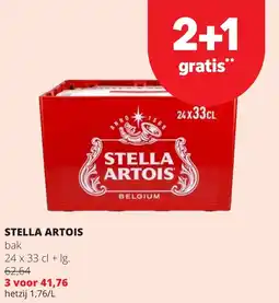 Eurospar Stella artois aanbieding