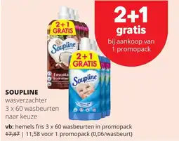 Eurospar Soupline wasvezachter aanbieding