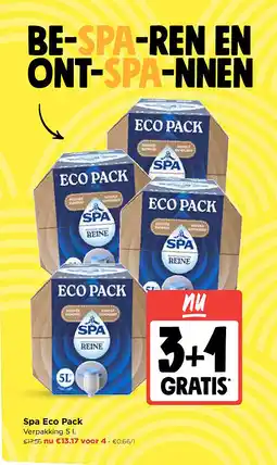 Jumbo Spa Eco Pack aanbieding
