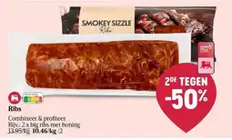 Delhaize Ribs aanbieding