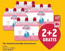 Delhaize Niet-bruisend natuurlijk mineraalwater aanbieding