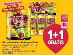 Delhaize Bier gearomatiseerd met aguardiente aanbieding