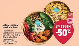 Delhaize Salade, pasta of bereide schotel aanbieding