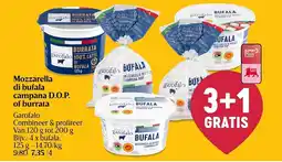 Delhaize Mozzarella di bufala campana D.O.P. of burrata Garofalo aanbieding