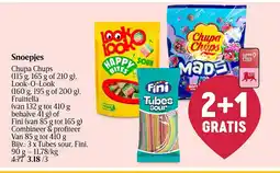Delhaize Chupa Chups Snoepjes aanbieding