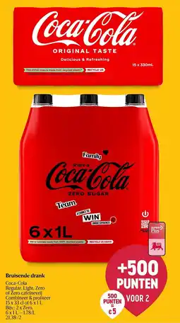 Delhaize Bruisende drank Coca-Cola aanbieding