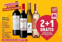 Delhaize Wijn uit Portugal aanbieding