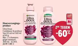 Delhaize Haarverzorgings- product Ultra Doux aanbieding