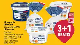 Delhaize Mozzarella di bufala campana D.O.P. of burrata aanbieding
