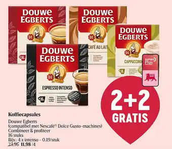 Delhaize Koffiecapsules aanbieding