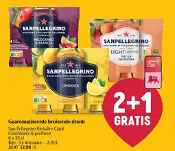 Delhaize Gearomatiseerde bruisende drank aanbieding