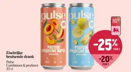 Delhaize Eiwitrijke bruisende drank aanbieding