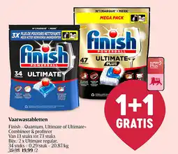 Delhaize Vaatwastabletten aanbieding