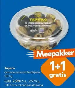 OKay olives vertes et noires aanbieding