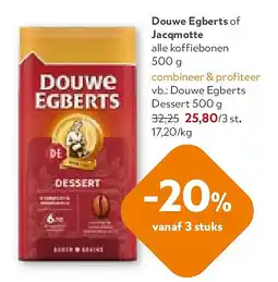 OKay Douwe Egberts of Jacqmotte alle koffiebonen aanbieding